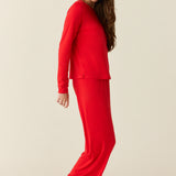 Grace TENCEL™ Lyocell PJ Set in Red