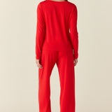 Grace TENCEL™ Lyocell PJ Set in Red