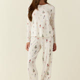 Grace TENCEL™ Lyocell PJ Set in Nutcracker