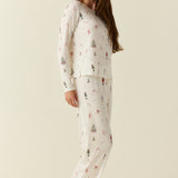 Grace TENCEL™ Lyocell PJ Set in Nutcracker