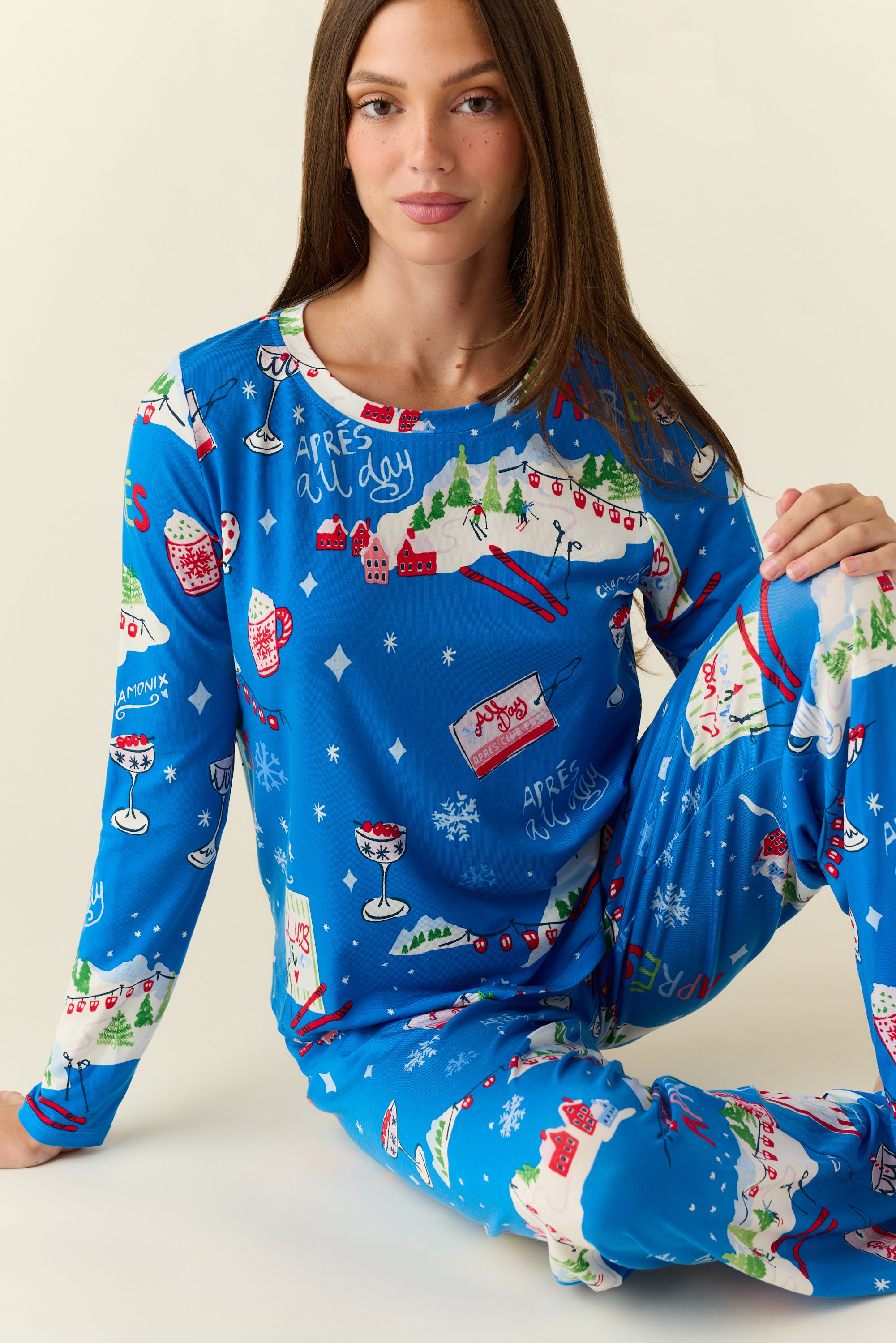 Grace TENCEL™ Lyocell PJ Set in Aprés Ski