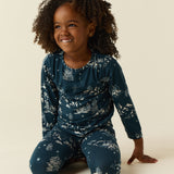 Hunter Cloud Jersey Kids Set in Winter Toile