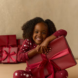 Hunter Cloud Jersey Kids Set in Ruby Stars