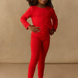 Remy TENCEL™ Lyocell Kids Set in Red