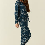 Shari Cloud Jersey PJ Set in Winter Toile