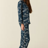 Winter Cloud Jersey PJ Set in Winter Toile