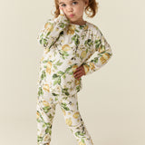 Hunter Cloud Jersey Kids Set in Lemon Verbena