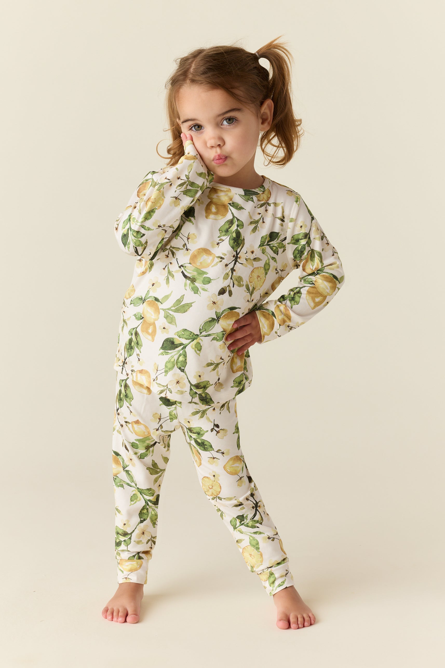 Hunter Cloud Jersey Set Lemon Verbena