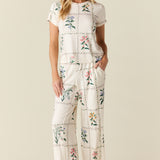 Isla Cloud Jersey PJ Set in Rosehill