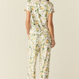 Isla Cloud Jersey PJ Set in Lemon Verbena