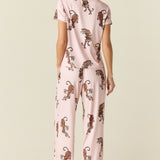 Isla Cloud Jersey PJ Set in Prowl