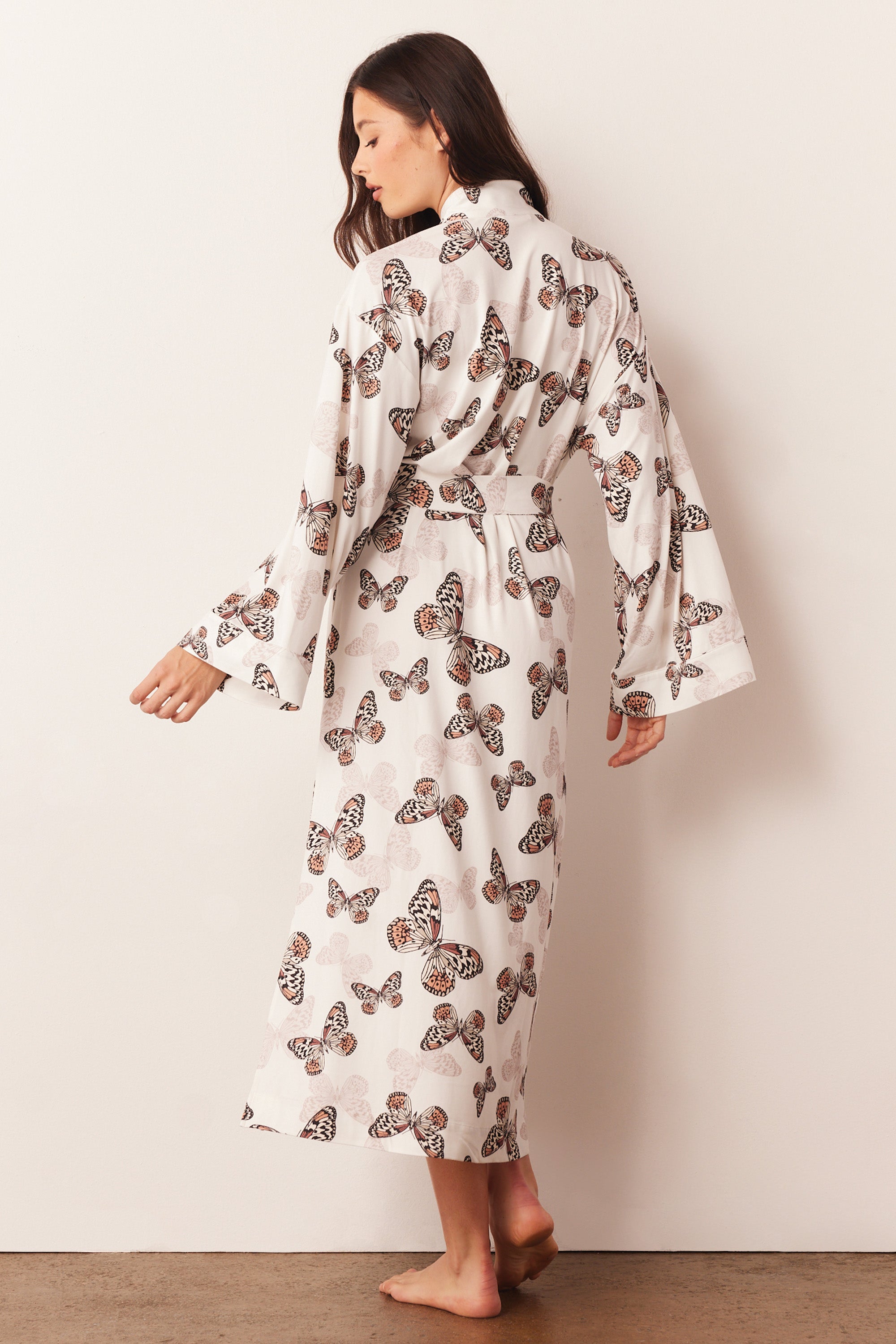 Load image into Gallery viewer, Kaia Kimono Robe | Mariposa
