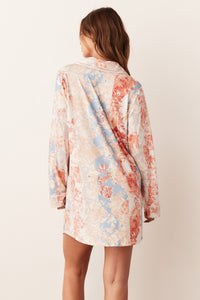 KARA BOYFRIEND SHIRT | CAPRI STRIPE