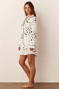 KARA BOYFRIEND SHIRT | WHITE STARS