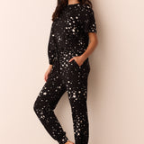 Maddie PJ Set | Black Stars