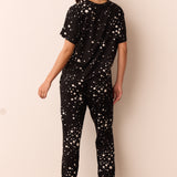 Maddie PJ Set | Black Stars