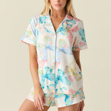 Maren Cloud Jersey PJ Set in Butterfly Bloom