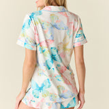 Maren Cloud Jersey PJ Set in Butterfly Bloom