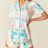 Maren Cloud Jersey PJ Set in Butterfly Bloom