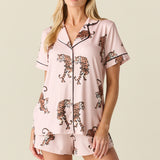 Maren Cloud Jersey PJ Set in Prowl