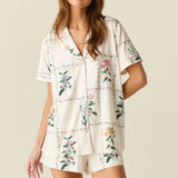 Maren Cloud Jersey PJ Set in Rosehill