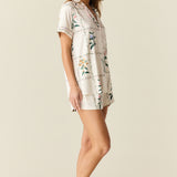 Maren Cloud Jersey PJ Set in Rosehill