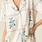 Maren Cloud Jersey PJ Set in Rosehill