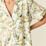 Maren Cloud Jersey PJ Set in Lemon Verbena