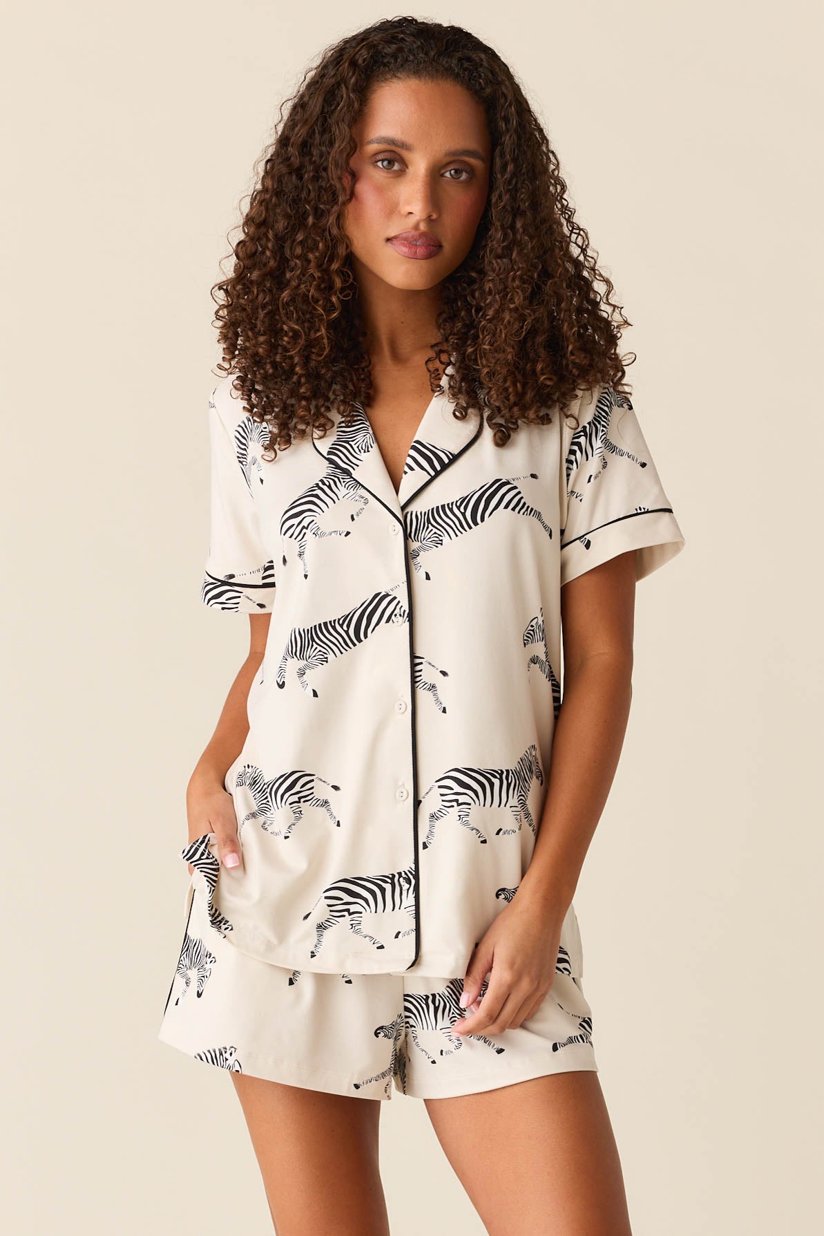 Julia Cloud Jersey PJ Set in Twilight Garden – MASONgrey Julia Cloud Jersey PJ Set in Twilight Garden – MASONgrey