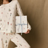 Grace TENCEL™ Lyocell PJ Set in Nutcracker