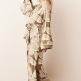 Kaia Kimono Robe | Fern