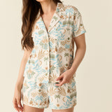 Karli Summer Jersey PJ Set in Oasis