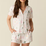 Karli Summer Jersey PJ Set in Mermaids