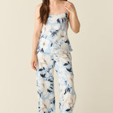 Sienna Luxe Satin Cami Set in Gardenia