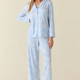 Aria TENCEL™ Lyocell Long PJ Set in High Tide