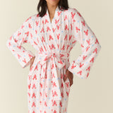 Ayla TENCEL™ Lyocell Short Robe in Nantucket