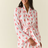 Ayla TENCEL™ Lyocell Short Robe in Nantucket