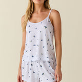 Elle TENCEL™ Lyocell Cami PJ Set in Blueberry Bliss