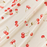Bryn TENCEL™ Lyocell Tee PJ Set in Cherry Jubilee