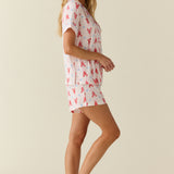 Mila TENCEL™ Lyocell Short PJ Set in Nantucket