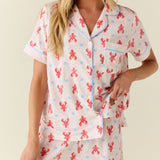 Mila TENCEL™ Lyocell Short PJ Set in Nantucket