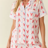 Mila TENCEL™ Lyocell Short PJ Set in Nantucket