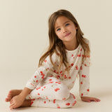 Remy TENCEL™ Lyocell Kids Set in Cherry Jubilee