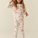 Remy TENCEL™ Lyocell Kids Set in Cherry Jubilee