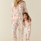 Remy TENCEL™ Lyocell Kids Set in Cherry Jubilee