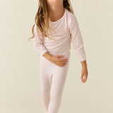 Remy TENCEL™ Lyocell Kids Set in Pink Stripe