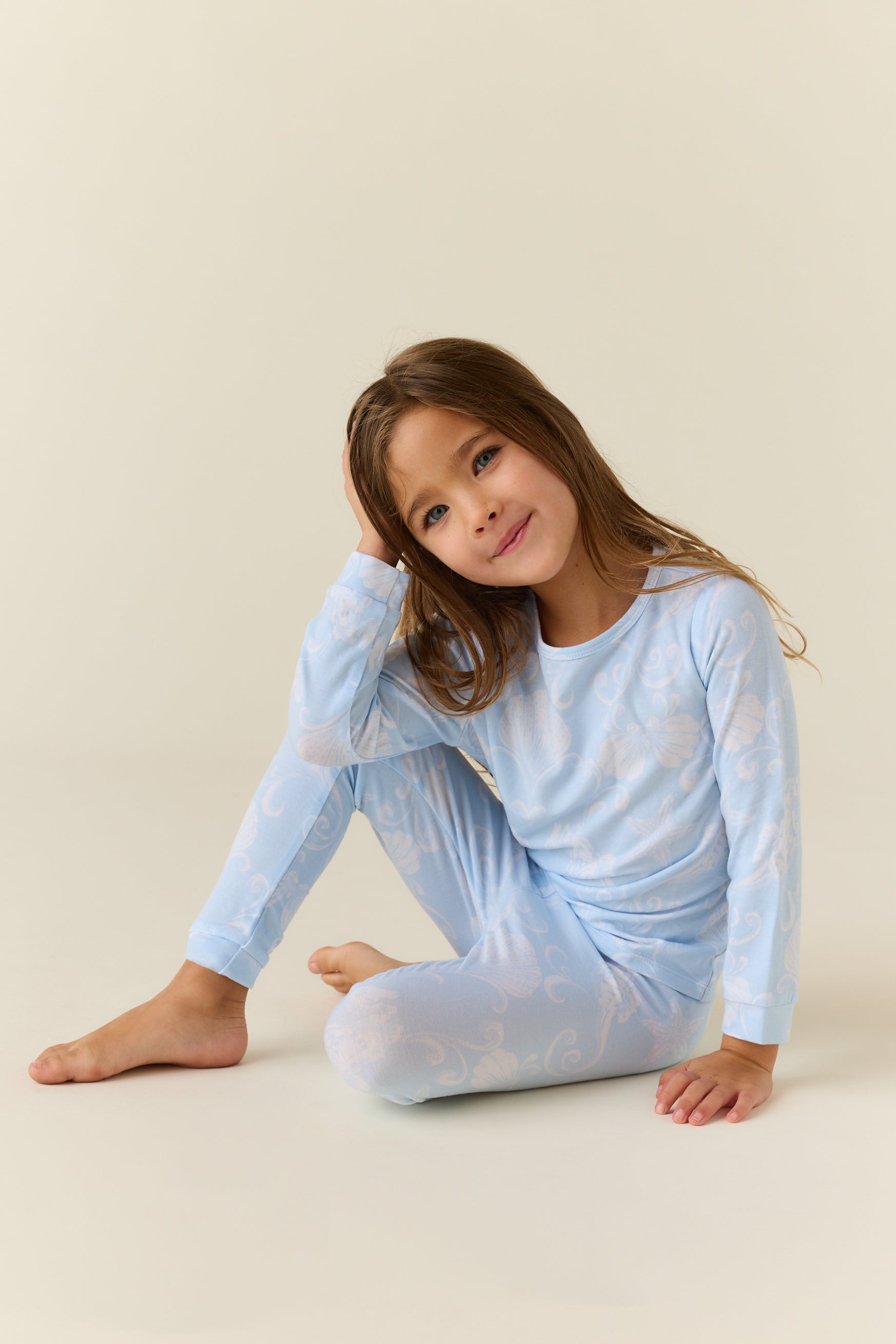 Remy TENCEL™ Lyocell Kids Set in High Tide