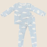 Hunter Cloud Jersey Kids Set in Swan Lake