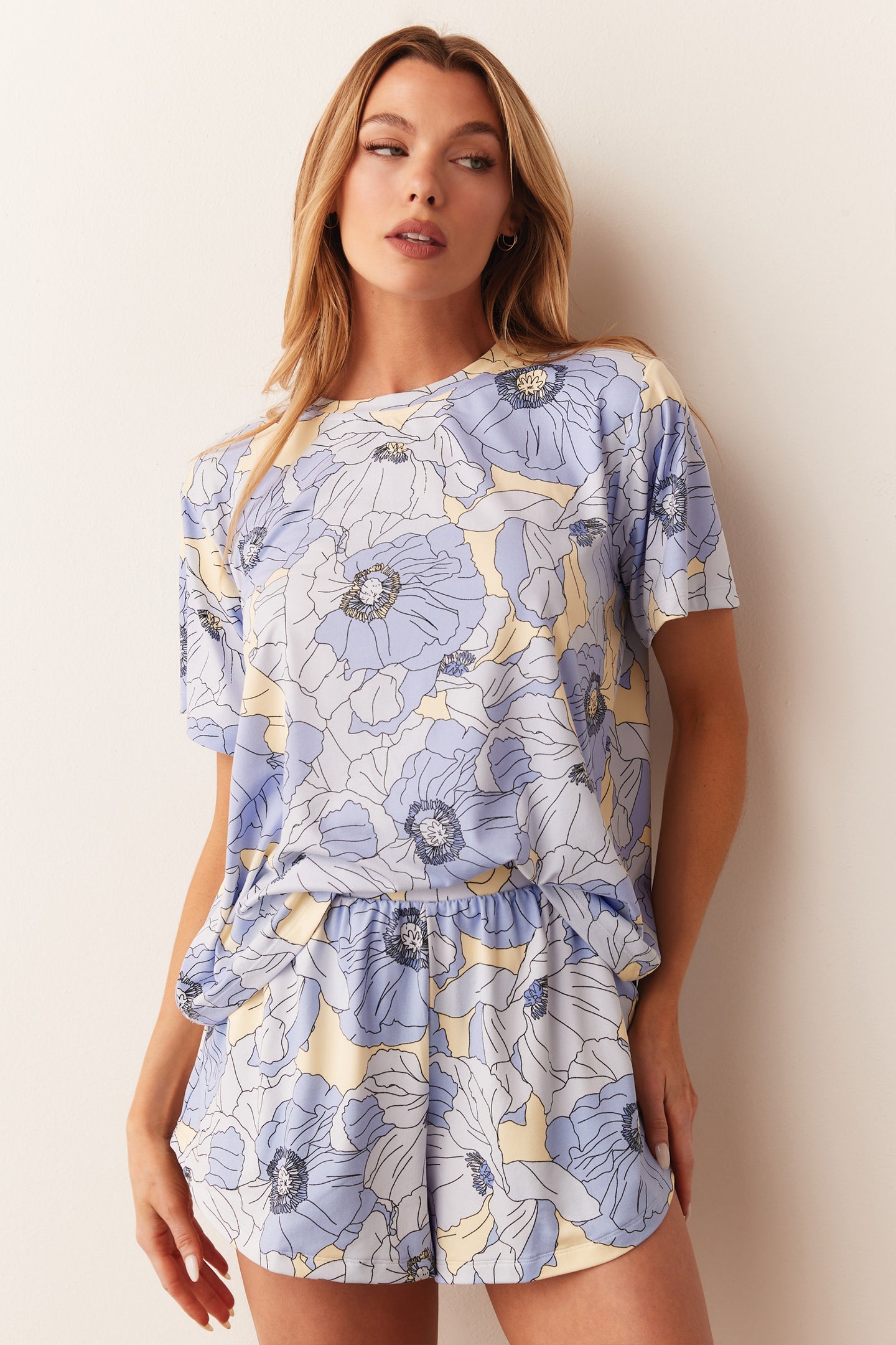 TAYLOR OVERSIZED TEE | POPPY