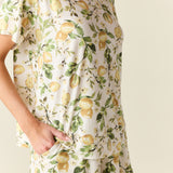 Taylor Cloud Jersey PJ Set in Lemon Verbena